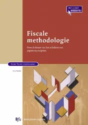 Omslag van Fiscale methodologie