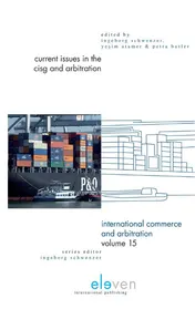 Omslag van Current issues in CISG and arbitration