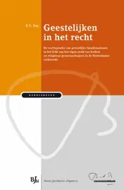 Omslag van Geestelijken in het recht