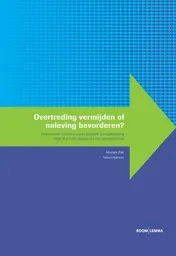 Omslag van Overtreding vermijden of naleving bevorderen?