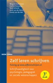 Omslag van Zelf leren schrijven