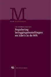 Omslag van Regulering beleggingsinstellingen en icbe's in de Wft
