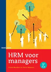 Omslag van HRM voor managers