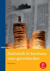 Omslag van Statistiek in business voor gevorderden
