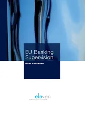 Omslag van EU Banking supervision