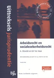 Omslag van Arbeidsrecht en sociale zekerheidsrecht