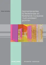 Omslag van Gezinsinterventies bij Nederlandse en Nederlands Curacaose multi-probleem gezinnen