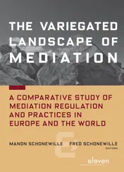 Omslag van The Variegated Landscape of Mediation
