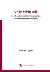 Omslag van Op en in het web