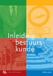 Omslag van Inleiding bestuurskunde