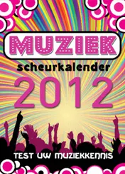 Omslag van Muziek scheurkalender 2012