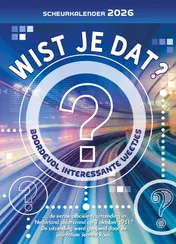 Omslag van Scheurkalender 2026 Wist je dat?