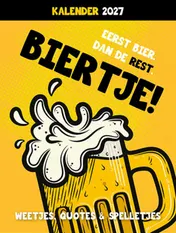 Omslag van Scheurkalender 2027 Biertje!