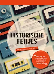 Omslag van Scheurkalender 2027 Historische feitjes