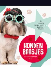 Omslag van Scheurkalender 2027 Hondenbaasjes