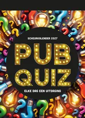 Omslag van Scheurkalender 2027 Pubquiz