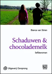 Omslag van Schaduwen & chocolademelk - grote letter uitgave