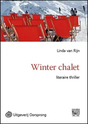 Omslag van Winter chalet grote letter uitgave