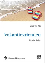 Omslag van Vakantievrienden - grote letter uitgave