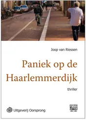 Omslag van Paniek op de Haarlemmerdijk - grote letter uitgave