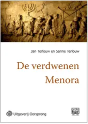 Omslag van De verdwenen menora - grote letter uitgave