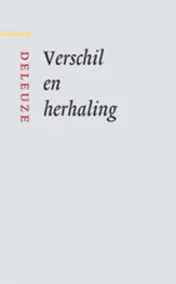Omslag van Verschil en Herhaling