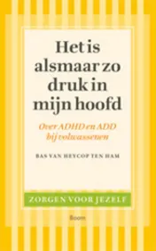 Omslag van Het is alsmaar zo druk in mijn hoofd