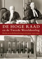 Omslag van De hoge raad en de Tweede Wereldoorlog