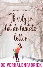 Omslag van Ik volg je tot de laatste letter