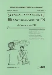 Omslag van Specifieke brancheboekingen (ag)