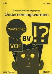 Omslag van Ondernemingsvormen