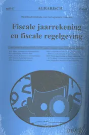Omslag van Fiscale jaarrekening en fiscale regelgeving