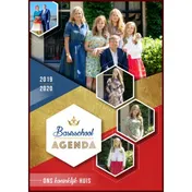 Omslag van Basisschoolagenda Ons Koninklijk Huis 2019/2020