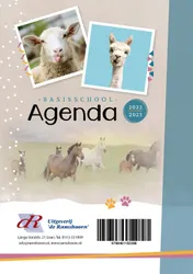 Omslag van Basisschoolagenda 2022/23 'Hobbydieren'