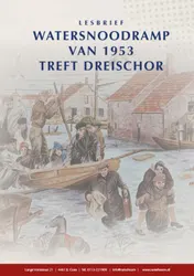Omslag van Lesbrief Watersnoodramp 1953 te Dreischor