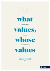 Omslag van What values, whose valueas
