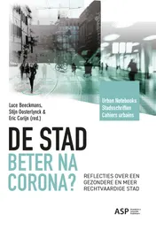 Omslag van De stad beter na corona