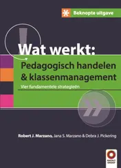 Omslag van Beknopte uitgave wat werkt: pedagogisch handelen en klassenmanagement