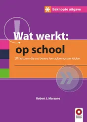 Omslag van Wat werkt op school