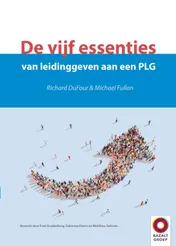 Omslag van De vijf essenties van leidinggeven aan een PLG