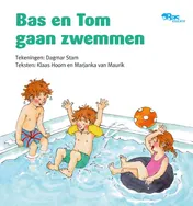 Omslag van Bas en Tom gaan zwemmen