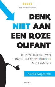 Omslag van Denk niet aan een roze olifant