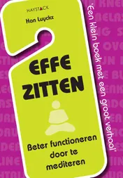 Omslag van Effe zitten