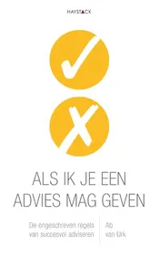 Omslag van Als ik je een advies mag geven