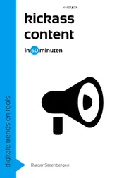Omslag van Kickass content in 60 minuten