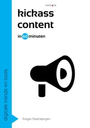 Omslag van Kickass content in 60 minuten