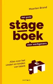 Omslag van Het grote stageboek voor werkgevers