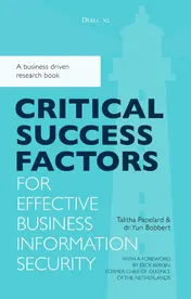 Omslag van Critical success factors for effective business information security