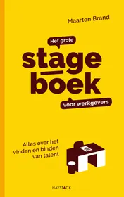 Omslag van Het grote stageboek voor werkgevers