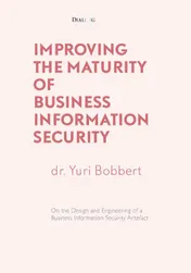 Omslag van Improving the Maturity of Business Information Security